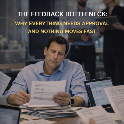 The feedback bottleneck in office work