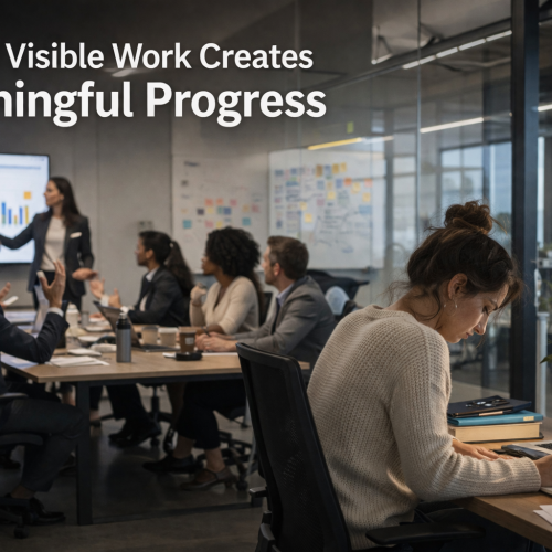 Visible work vs focused progress